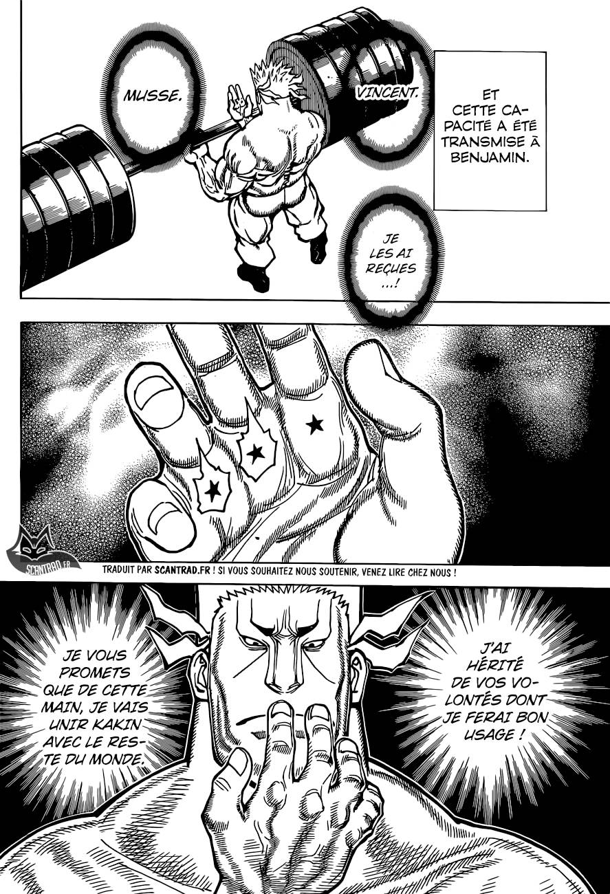 Lecture en ligne Hunter X Hunter 373 page 17