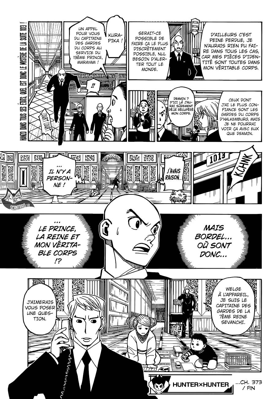 lecture en ligne Hunter X Hunter 373 page 20