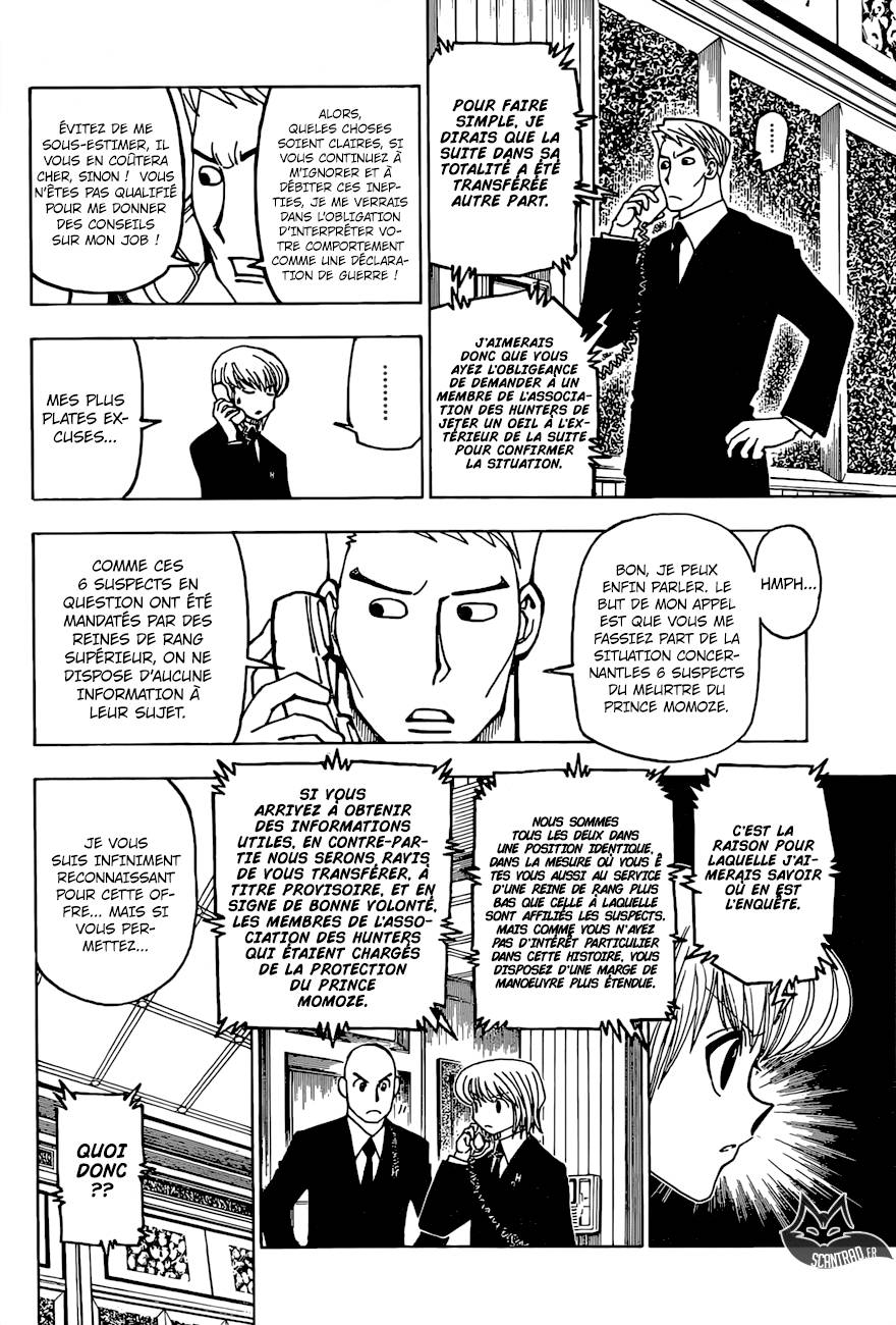 Lecture en ligne Hunter X Hunter 374 page 3