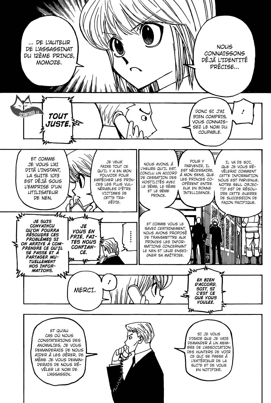 Lecture en ligne Hunter X Hunter 374 page 4
