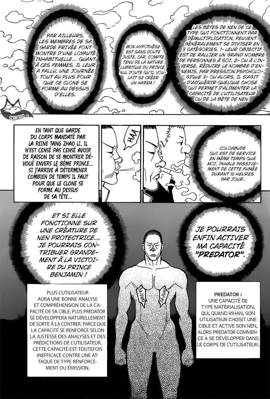 Lecture en ligne Hunter X Hunter 374 page 17