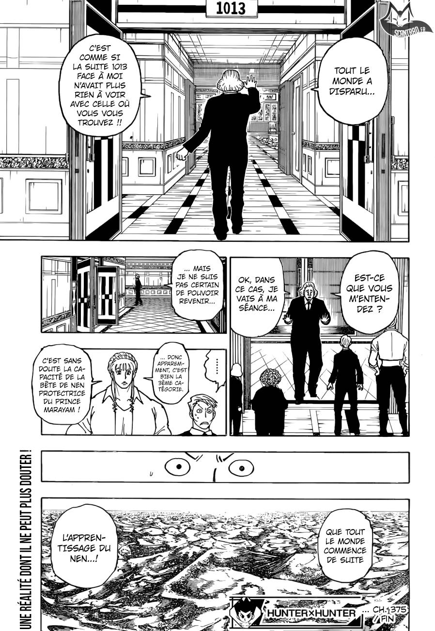 lecture en ligne Hunter X Hunter 375 page 20
