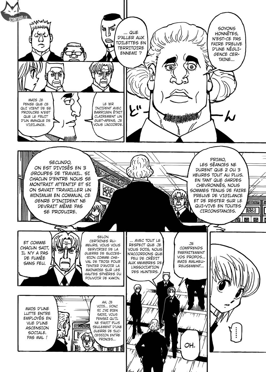 Lecture en ligne Hunter X Hunter 376 page 7
