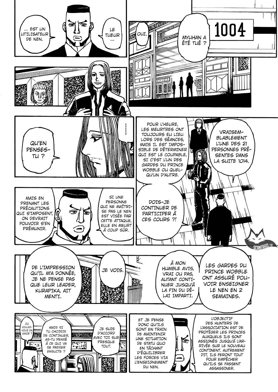 Lecture en ligne Hunter X Hunter 376 page 17