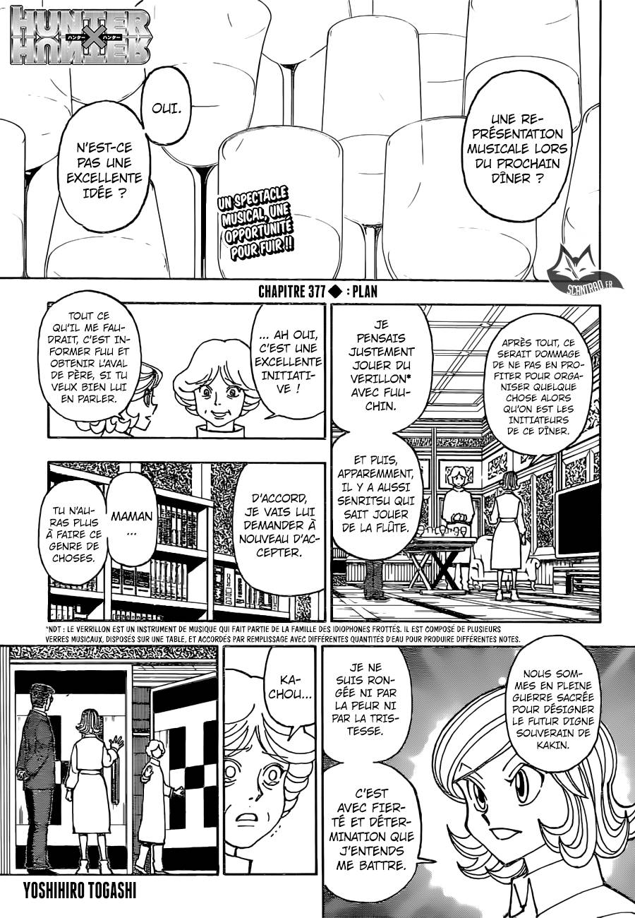 Scan Hunter X Hunter 377 Scan Hunter X Hunter 377