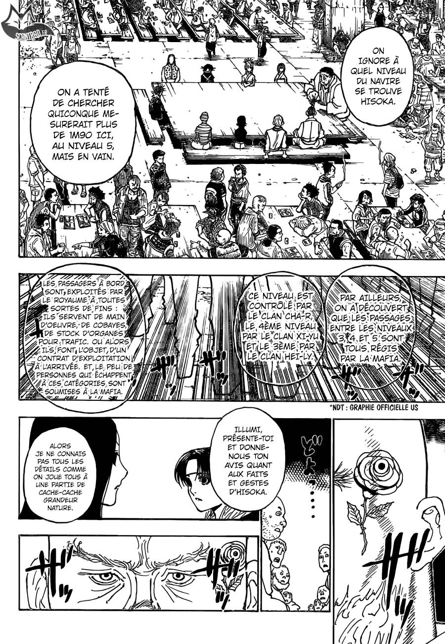 Lecture en ligne Hunter X Hunter 377 page 7