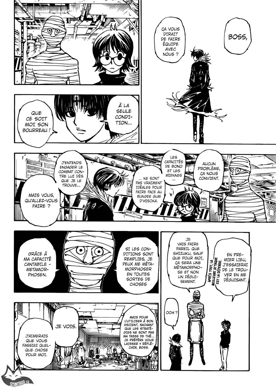Lecture en ligne Hunter X Hunter 377 page 16