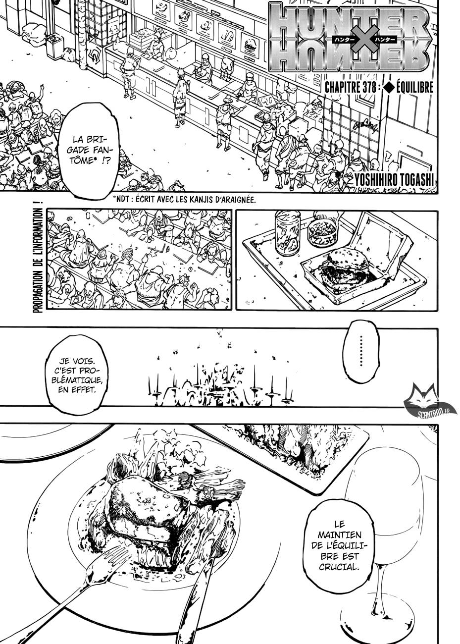 Scan Hunter X Hunter 378