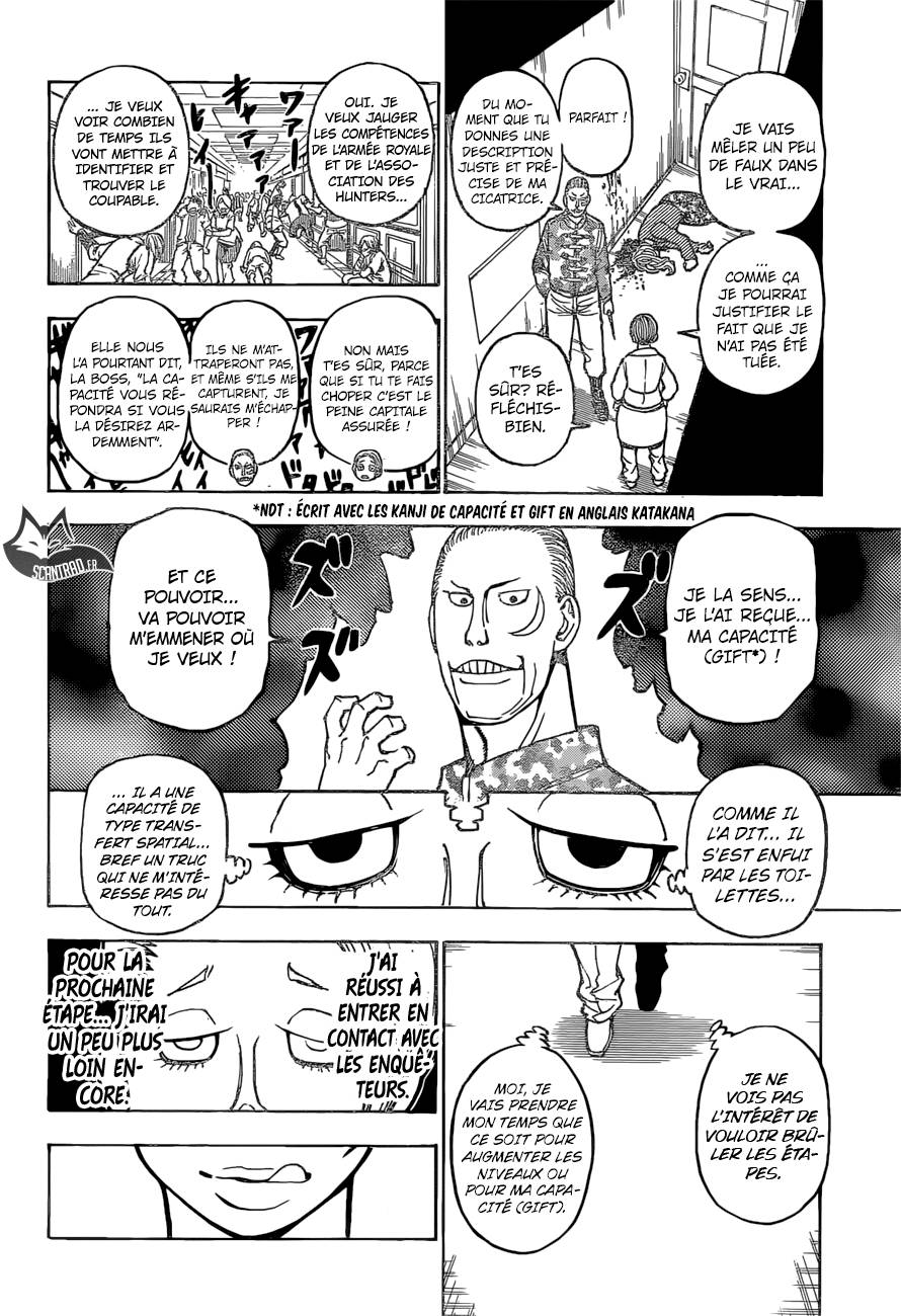 Lecture en ligne Hunter X Hunter 379 page 7