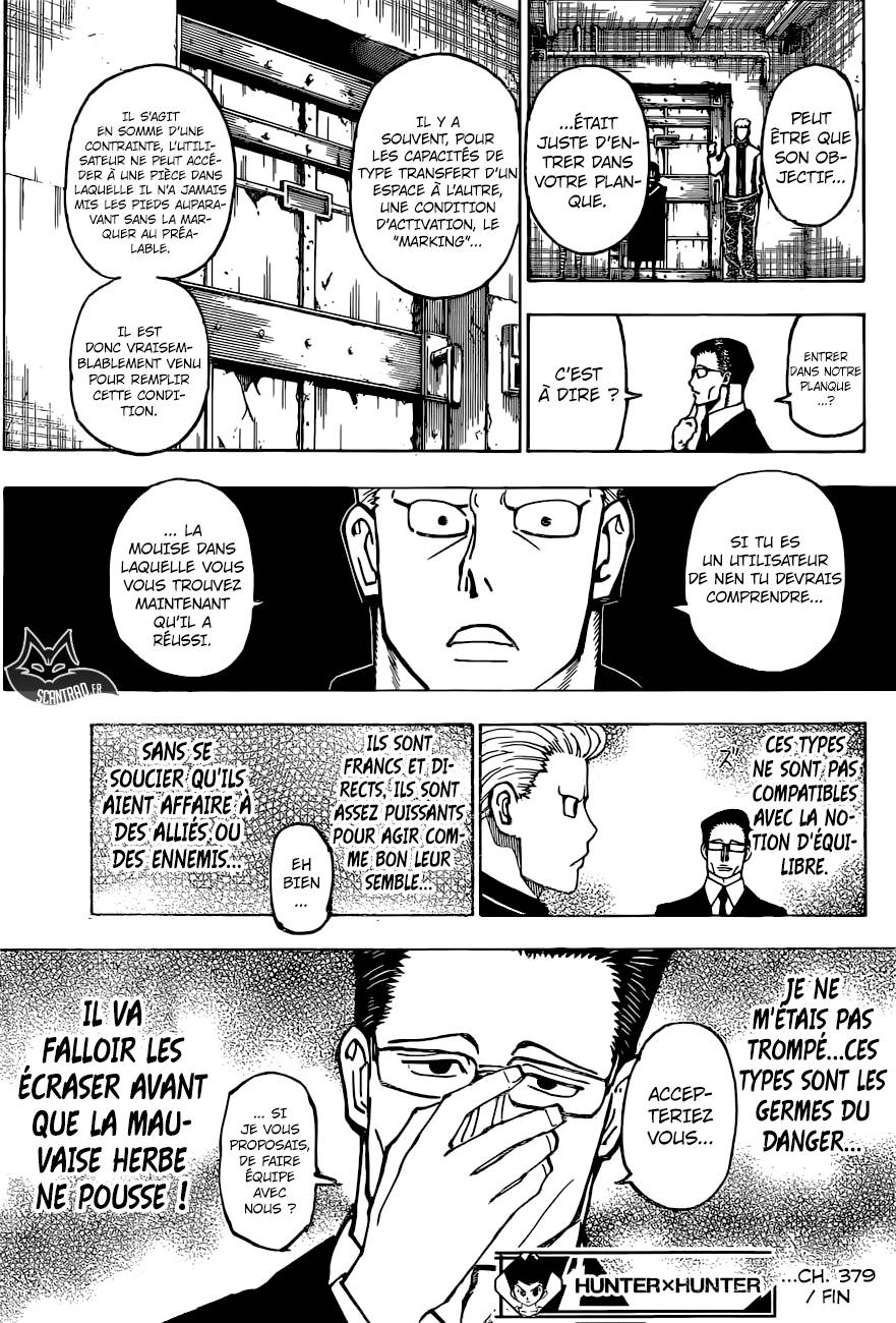 lecture en ligne Hunter X Hunter 379 page 20