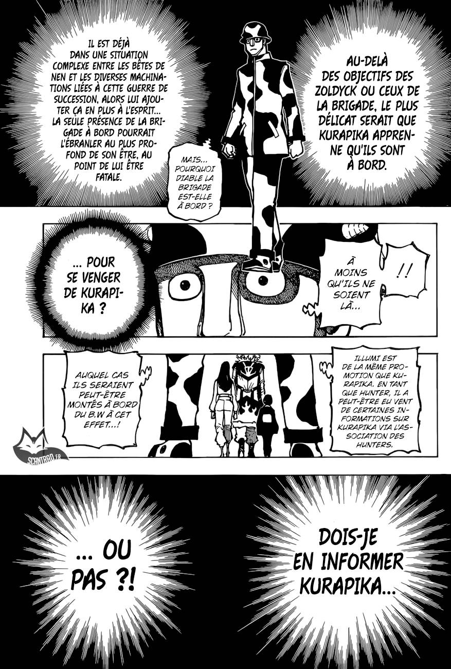 Lecture en ligne Hunter X Hunter 380 page 17
