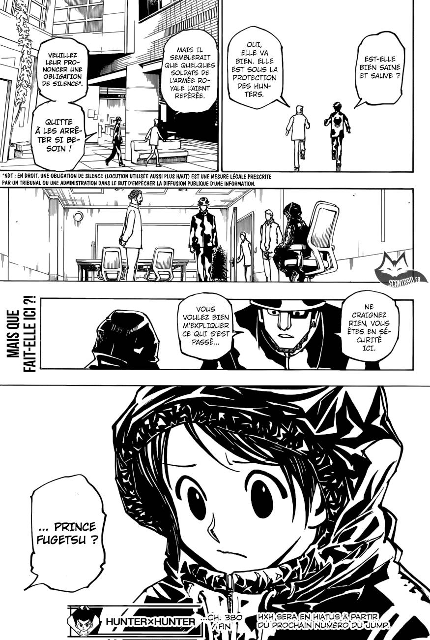 Scan Hunter X Hunter 380 Page 19 Scan Hunter X Hunter 380 Page 19