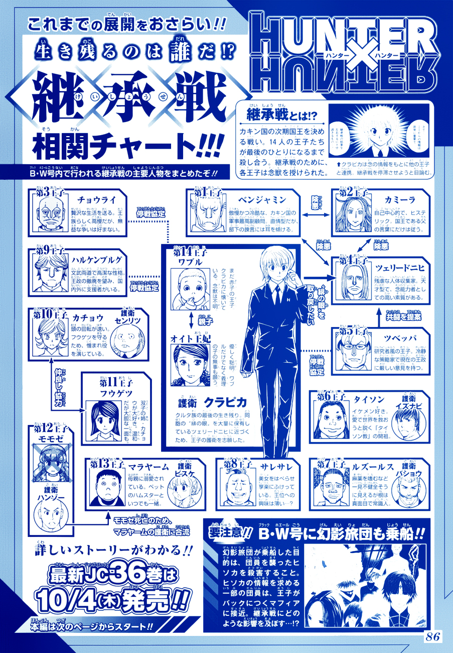 Lecture en ligne Hunter X Hunter 381 page 3