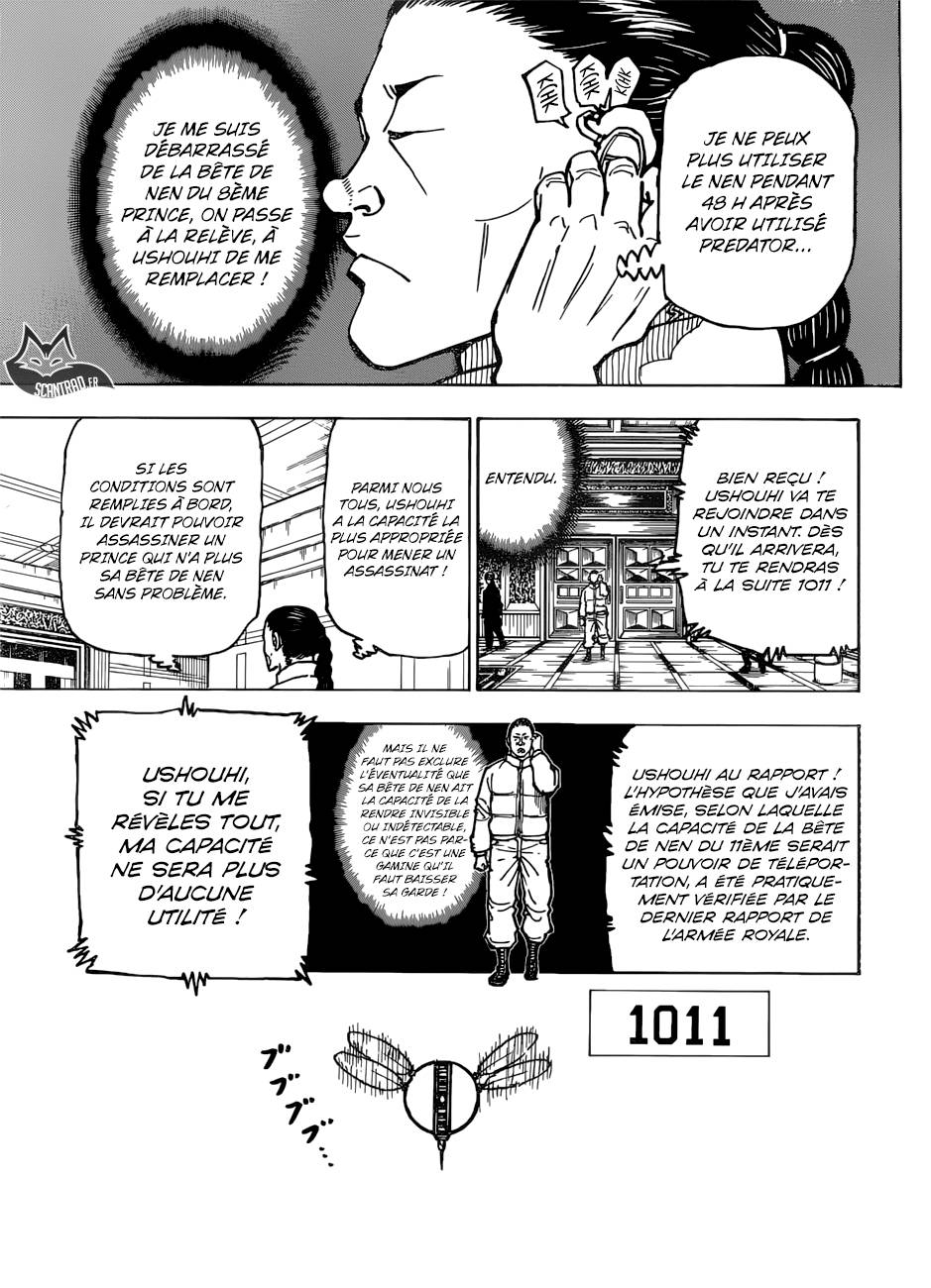 Lecture en ligne Hunter X Hunter 381 page 18