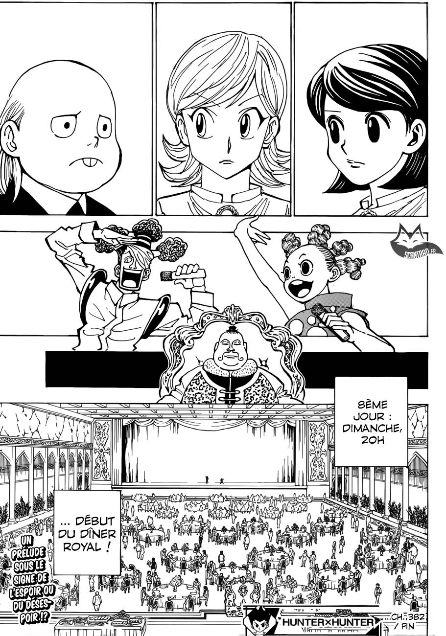 lecture en ligne Hunter X Hunter 382 page 19