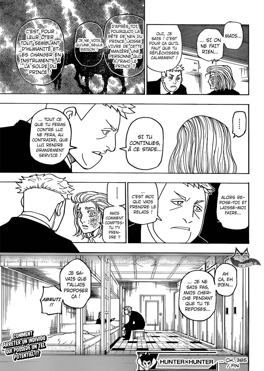 lecture en ligne Hunter X Hunter 385 page 20