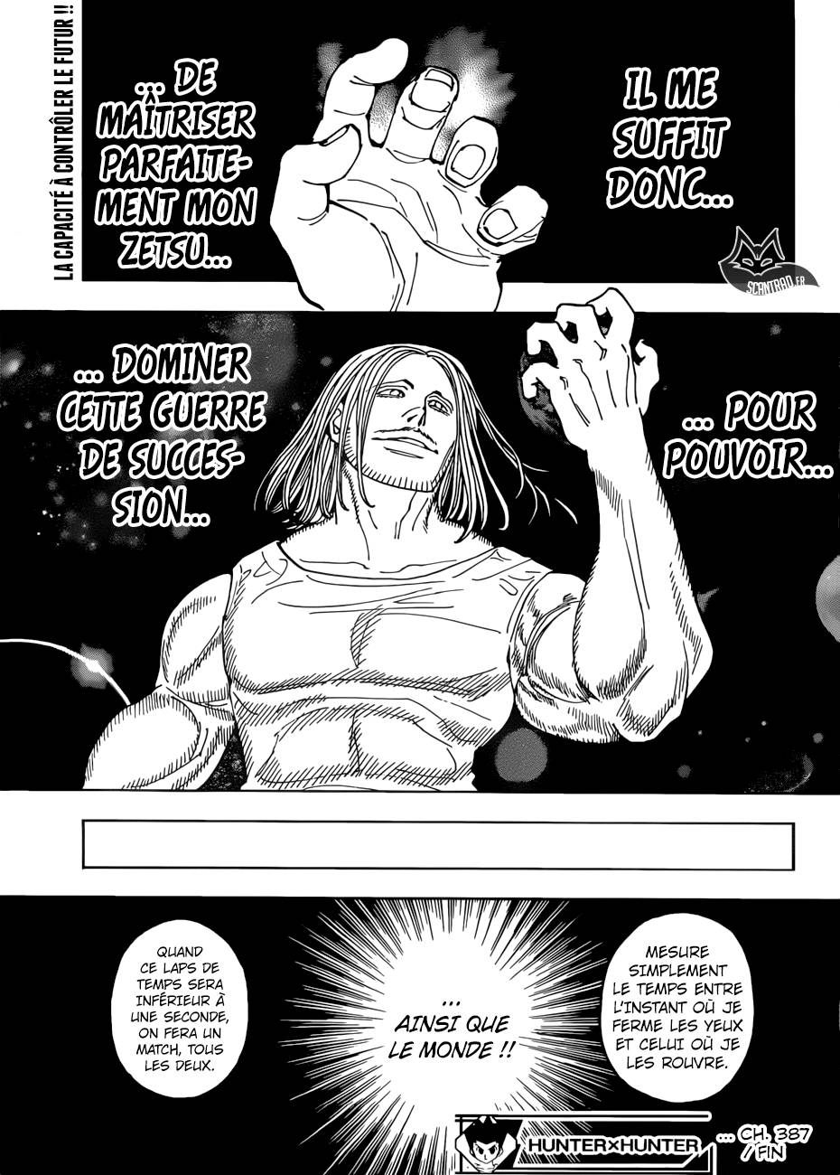 lecture en ligne Hunter X Hunter 387 page 20