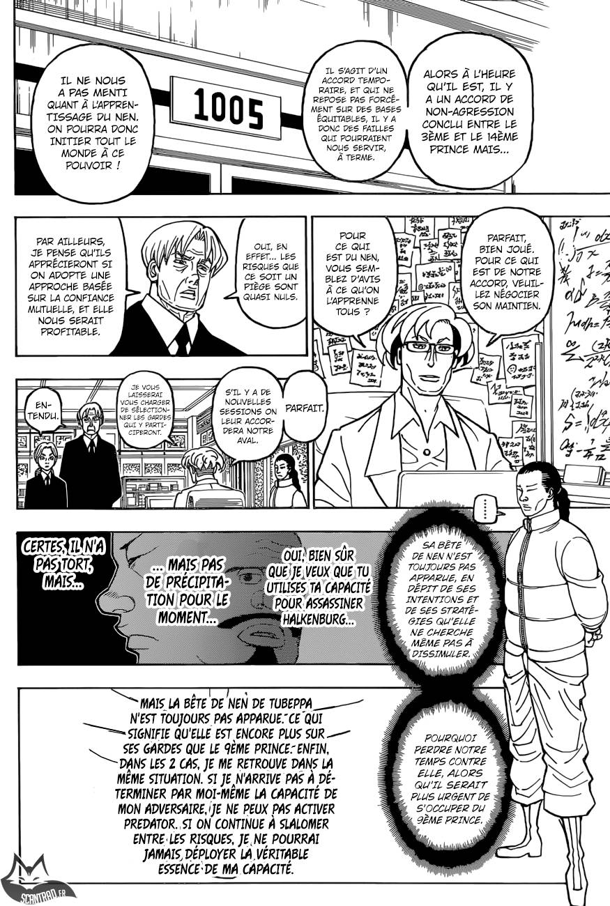 Lecture en ligne Hunter X Hunter 388 page 17