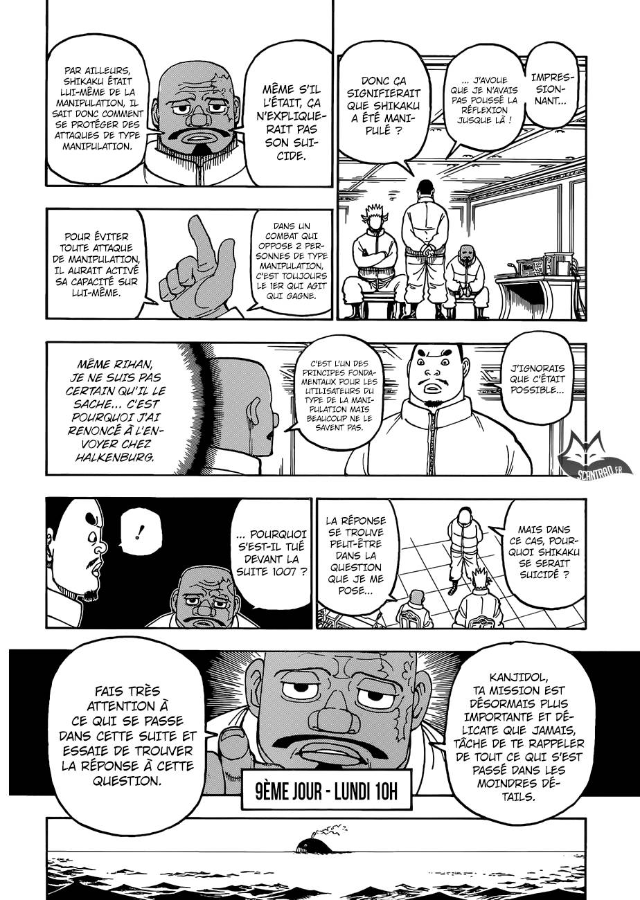 Lecture en ligne Hunter X Hunter 389 page 5