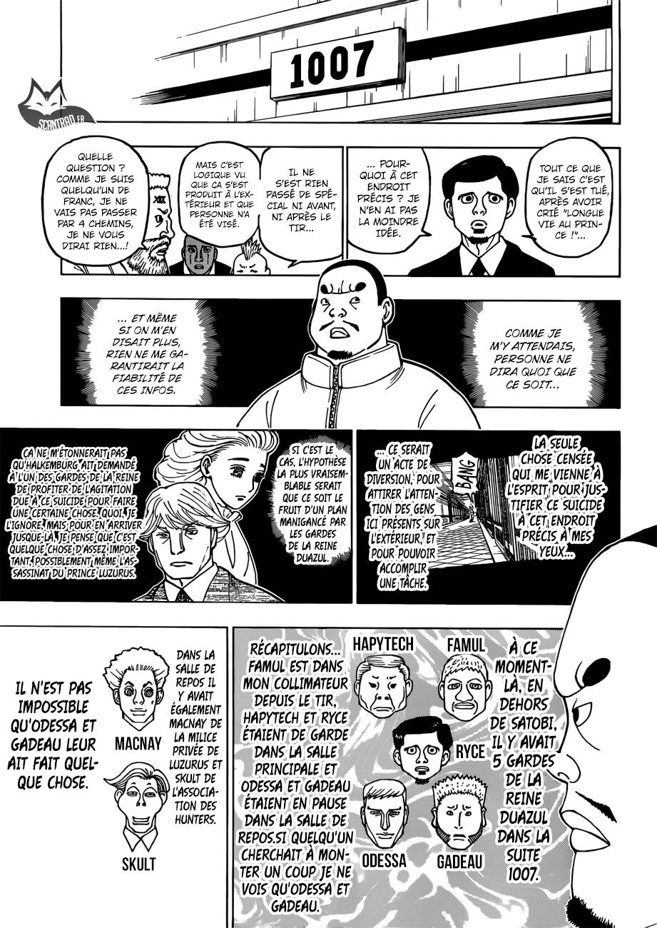 Lecture en ligne Hunter X Hunter 389 page 12