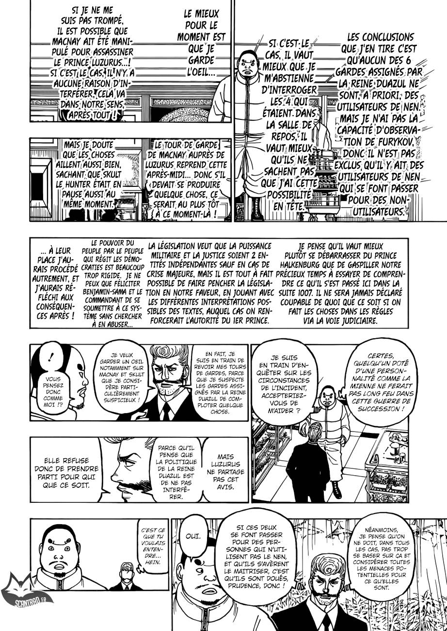 Lecture en ligne Hunter X Hunter 389 page 13