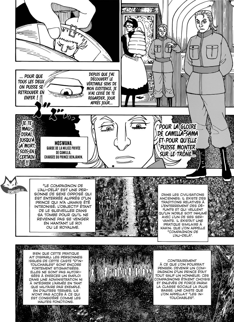 Lecture en ligne Hunter X Hunter 389 page 15