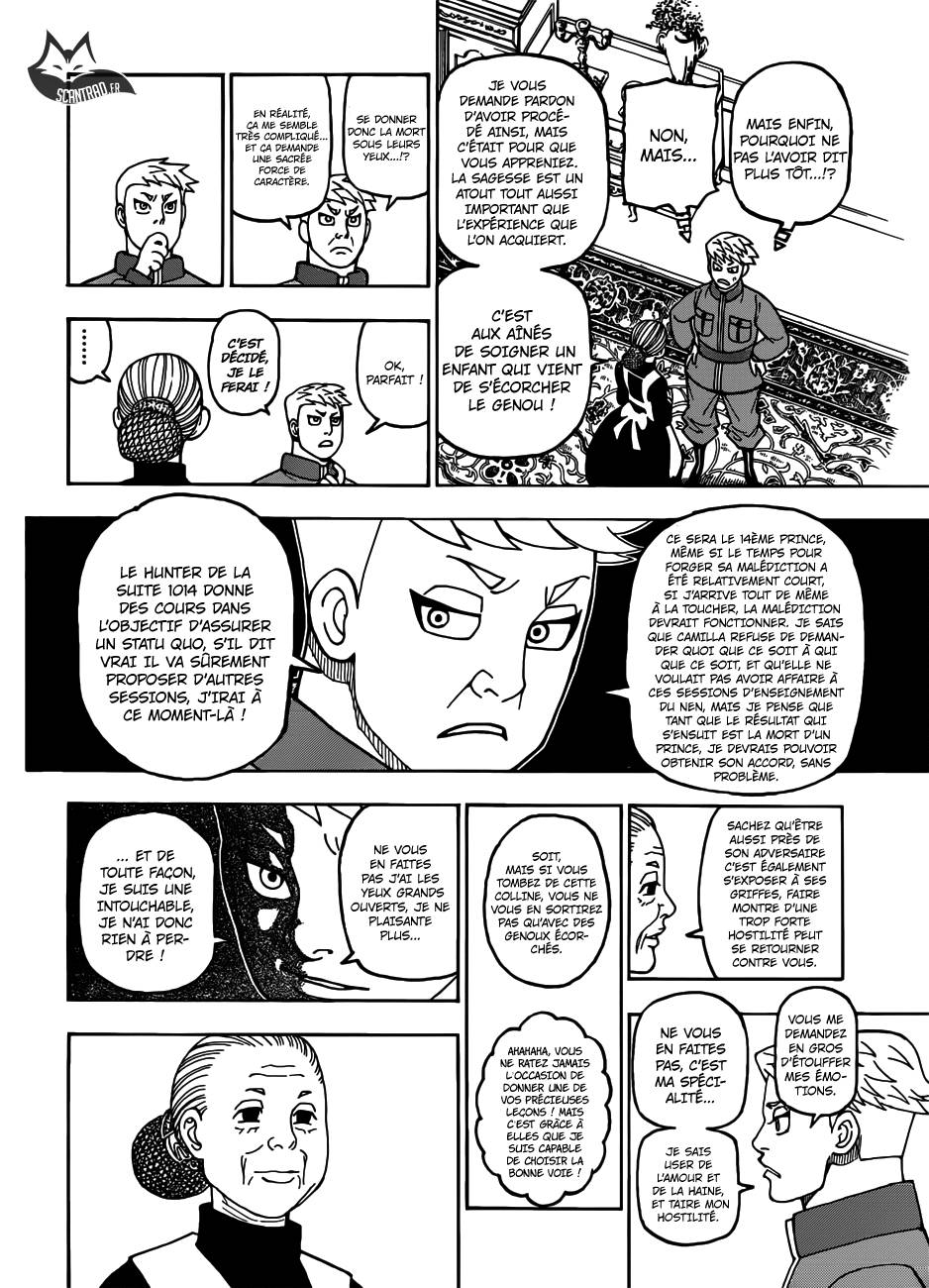 Lecture en ligne Hunter X Hunter 389 page 19