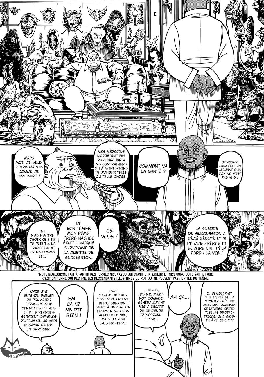 Lecture en ligne Hunter X Hunter 390 page 5