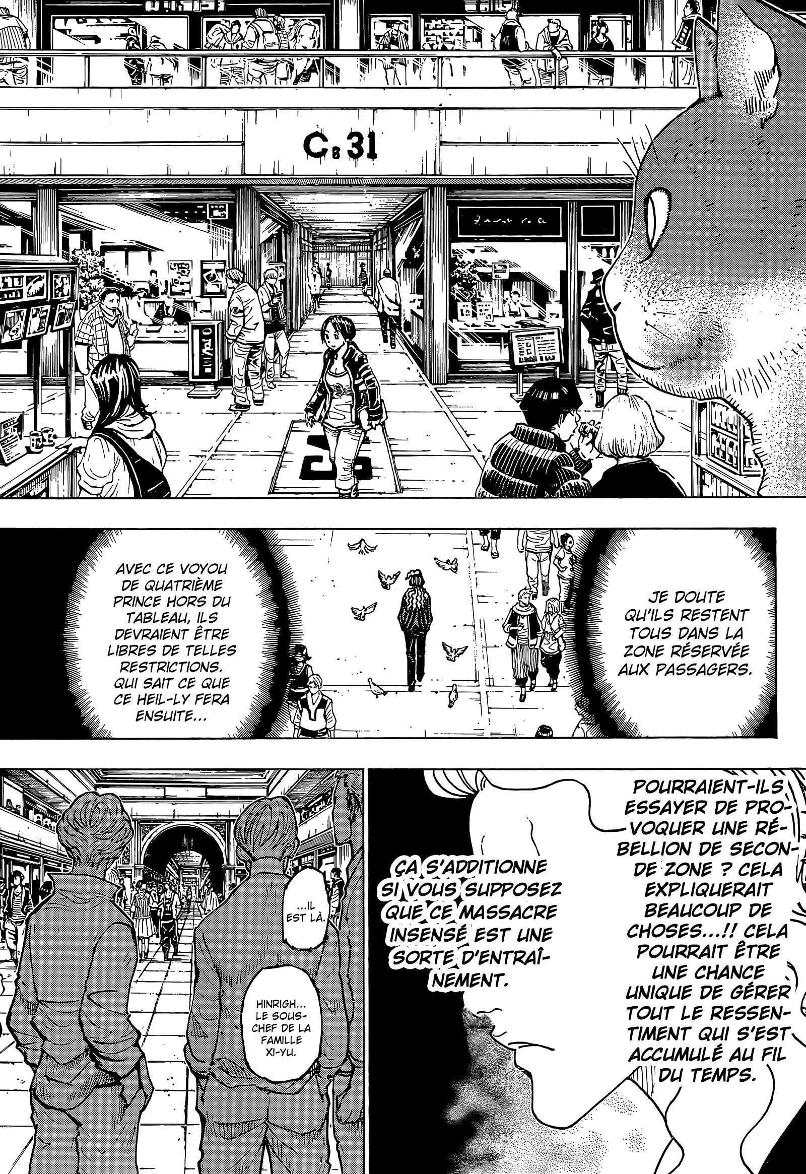 Lecture en ligne Hunter X Hunter 391 page 8