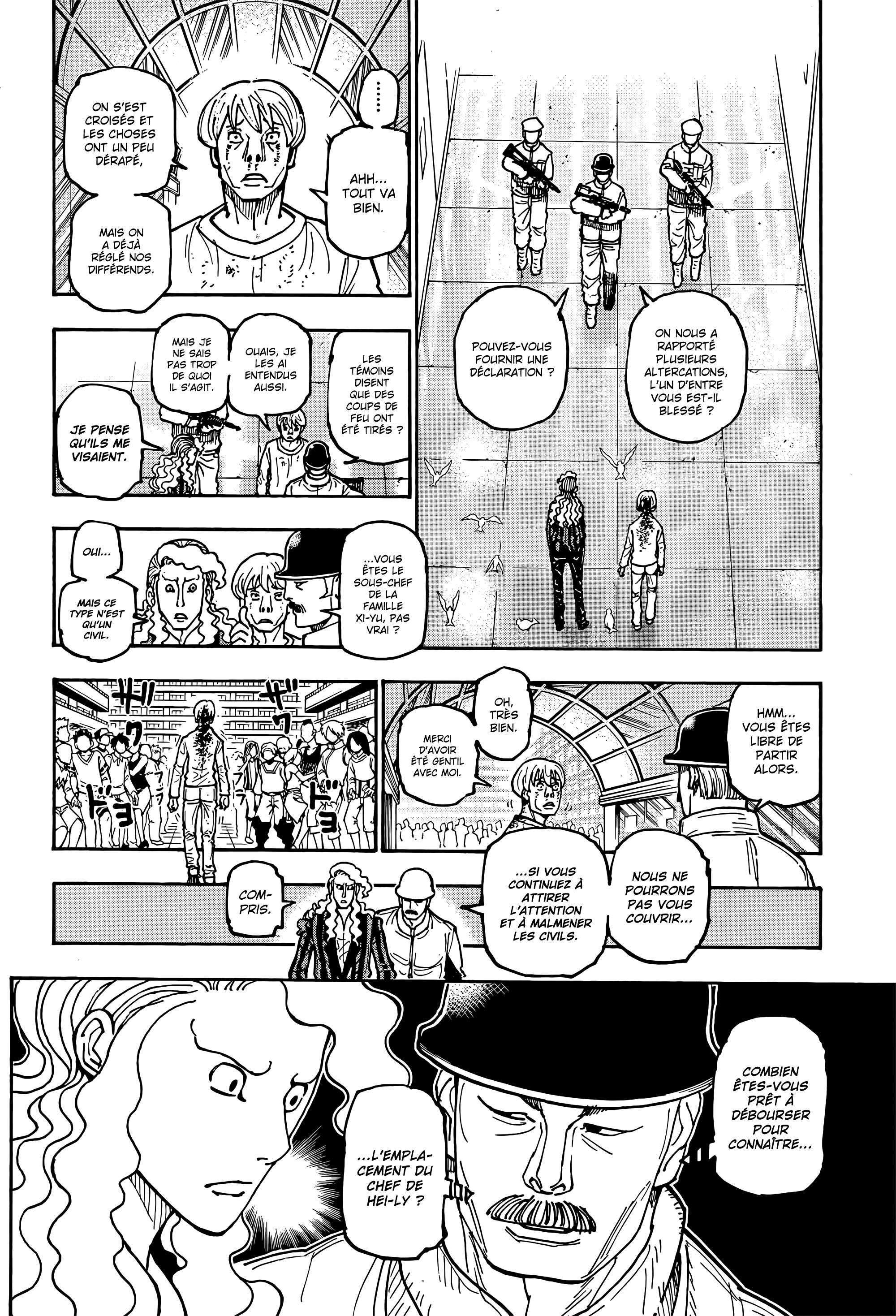 Lecture en ligne Hunter X Hunter 392 page 2