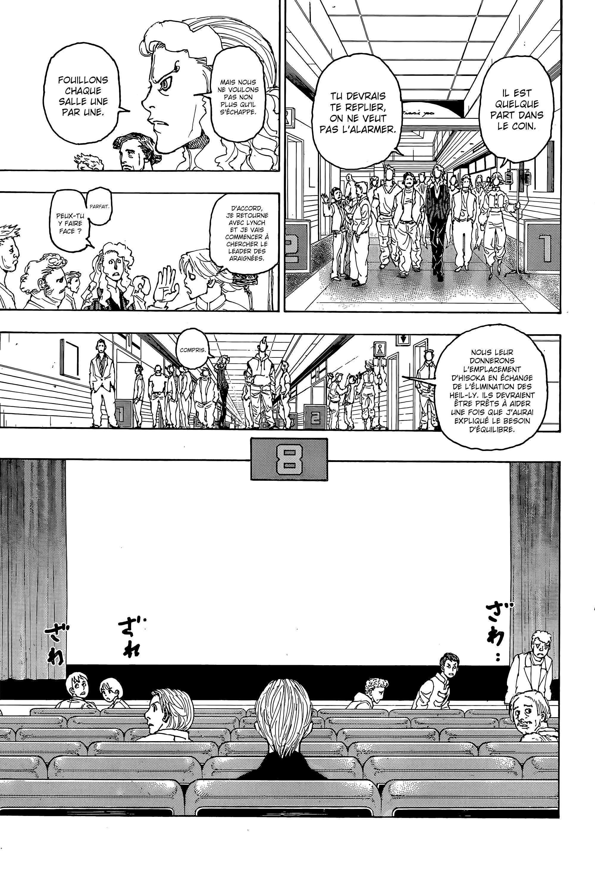 Lecture en ligne Hunter X Hunter 393 page 9