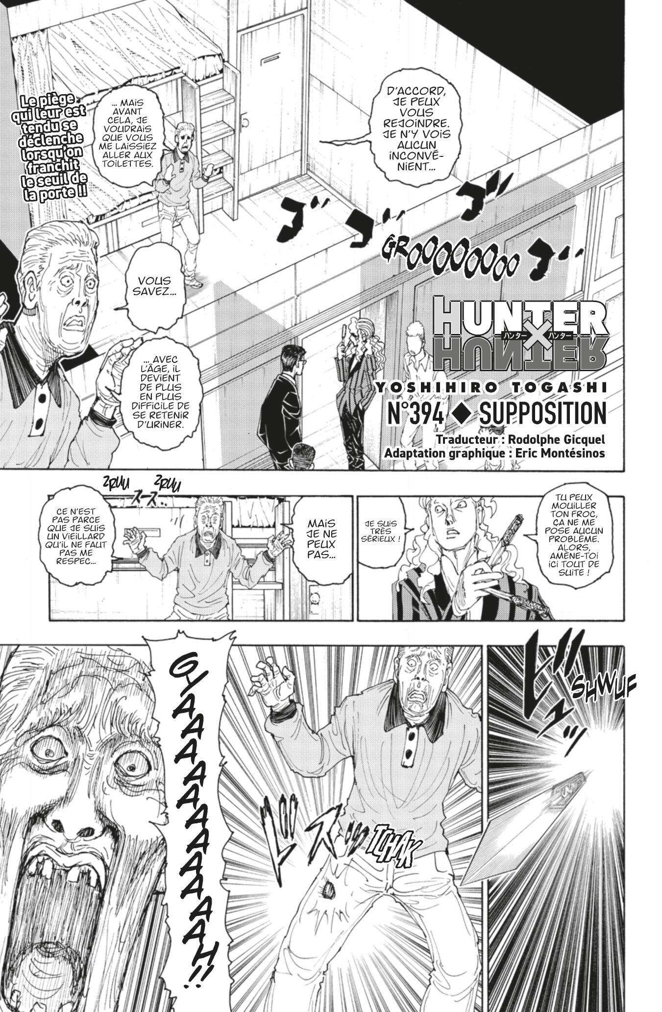 Lecture en ligne Hunter X Hunter 394 page 1