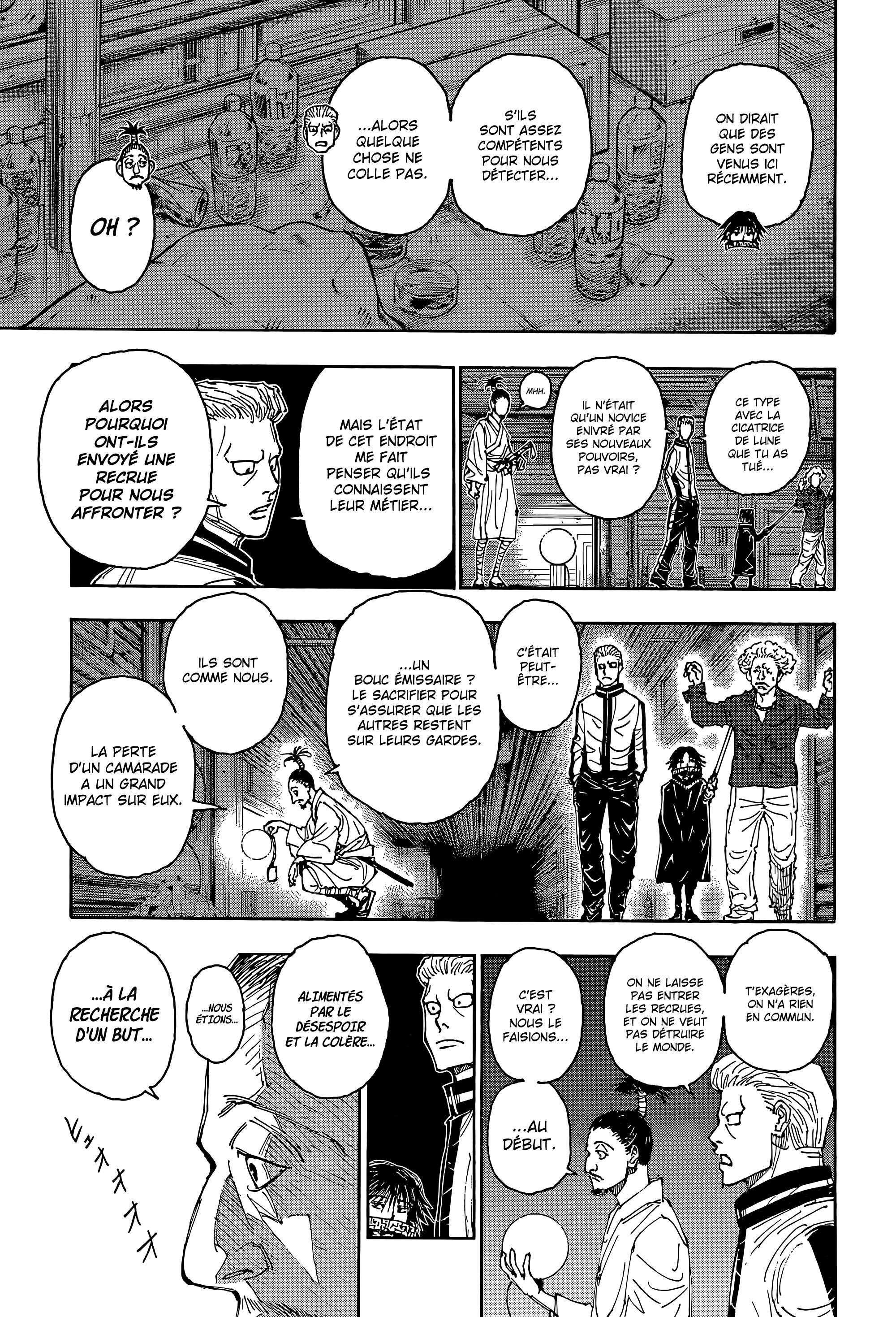 Lecture en ligne Hunter X Hunter 395 page 7