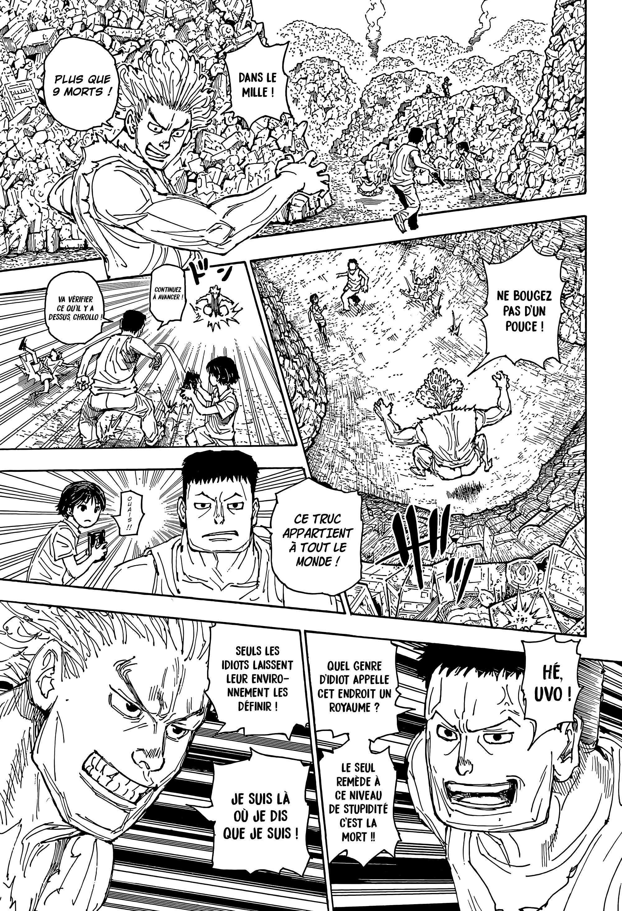 Lecture en ligne Hunter X Hunter 395 page 10
