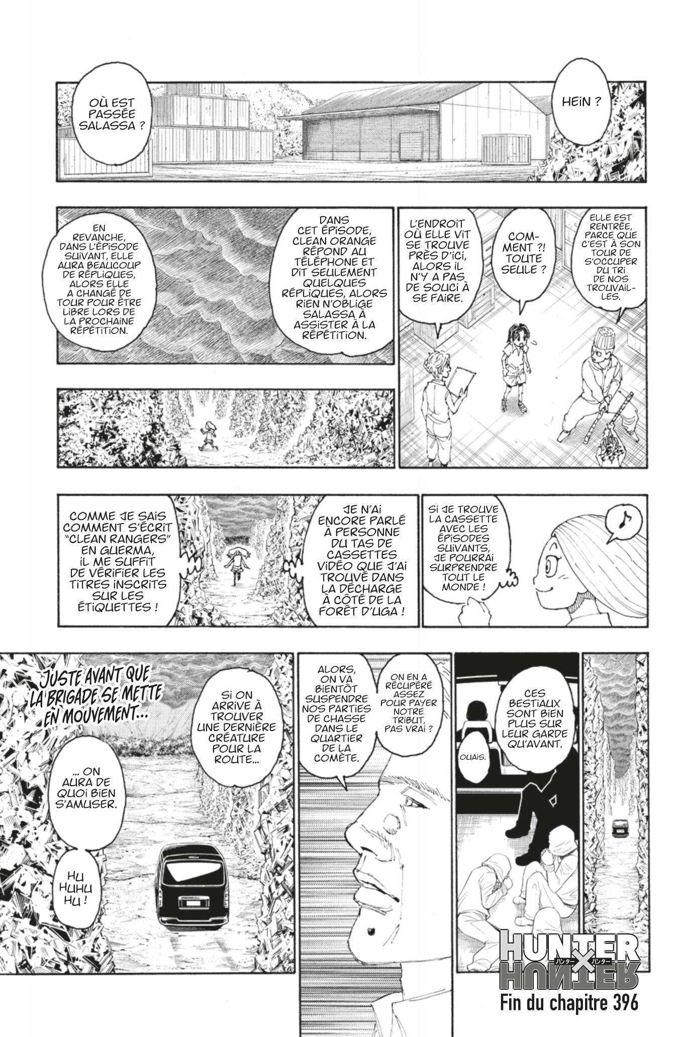 lecture en ligne Hunter X Hunter 396 page 19