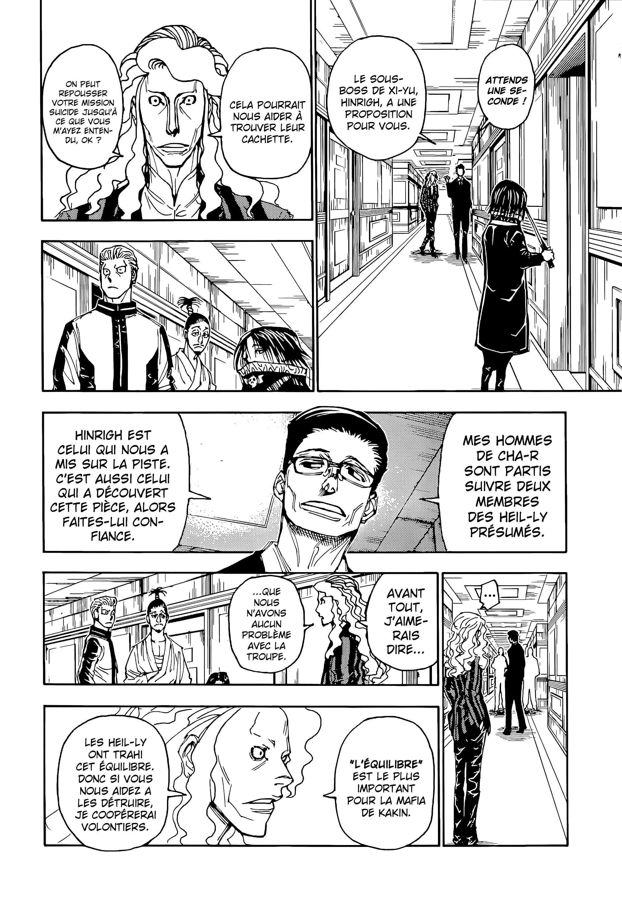 Lecture en ligne Hunter X Hunter 398 page 6