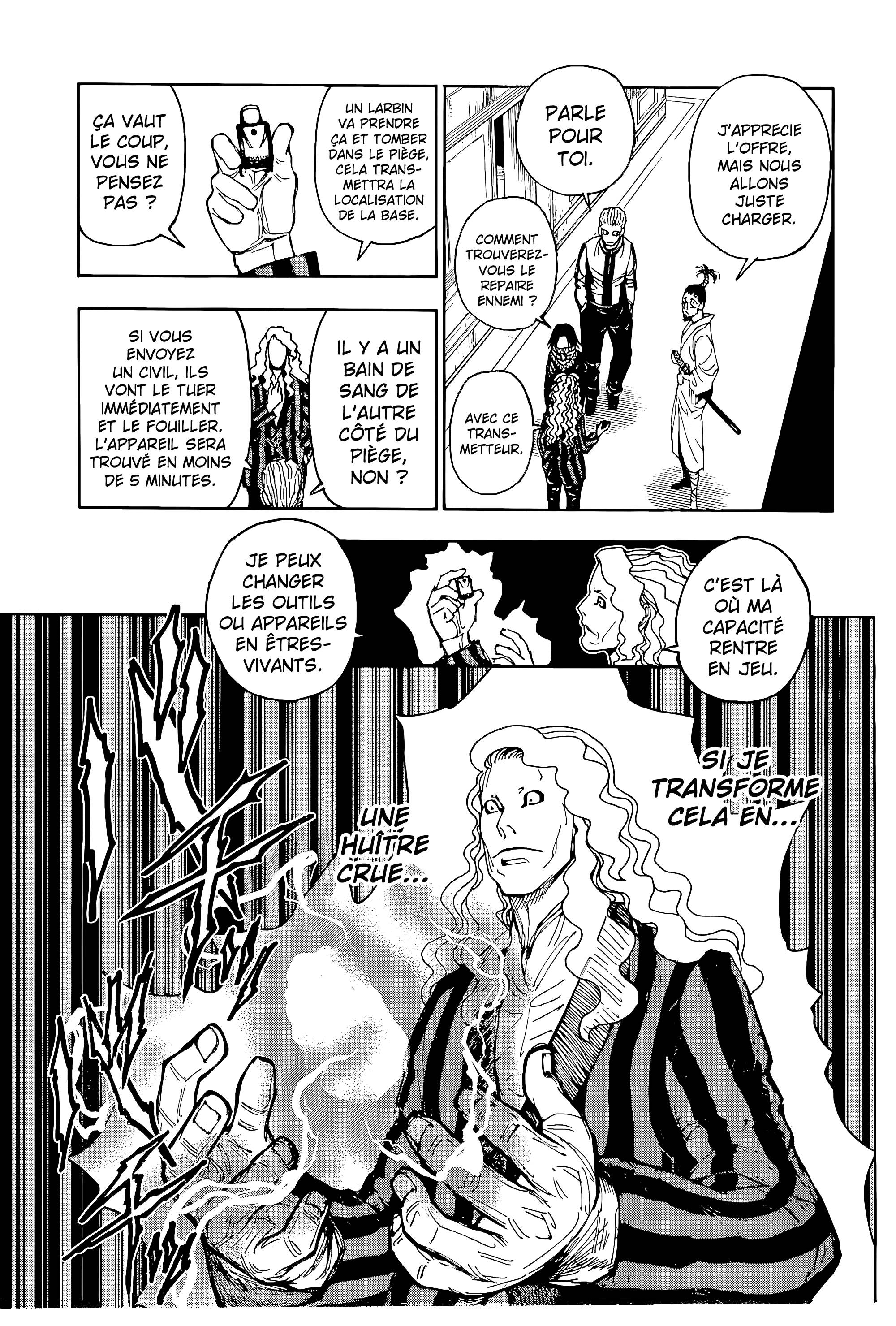 Lecture en ligne Hunter X Hunter 398 page 7