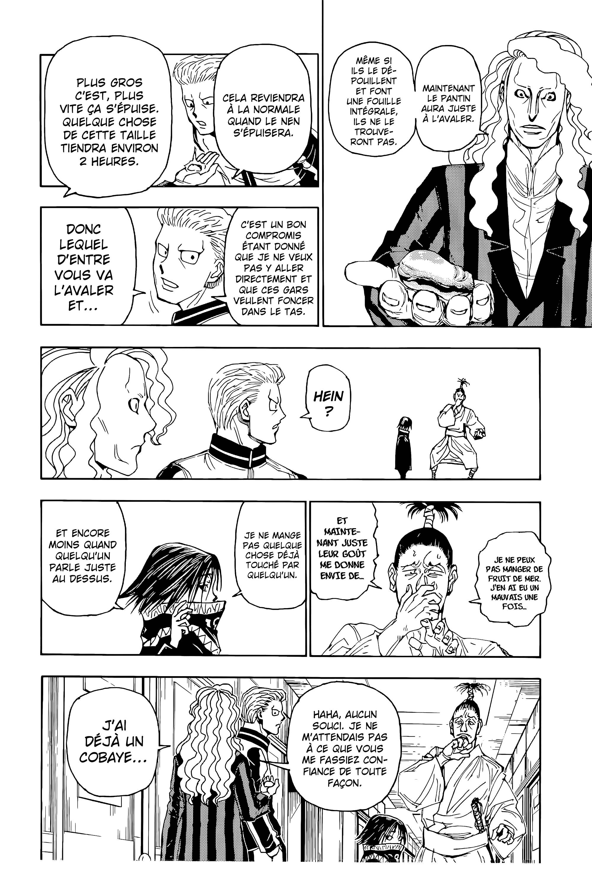 Lecture en ligne Hunter X Hunter 398 page 8