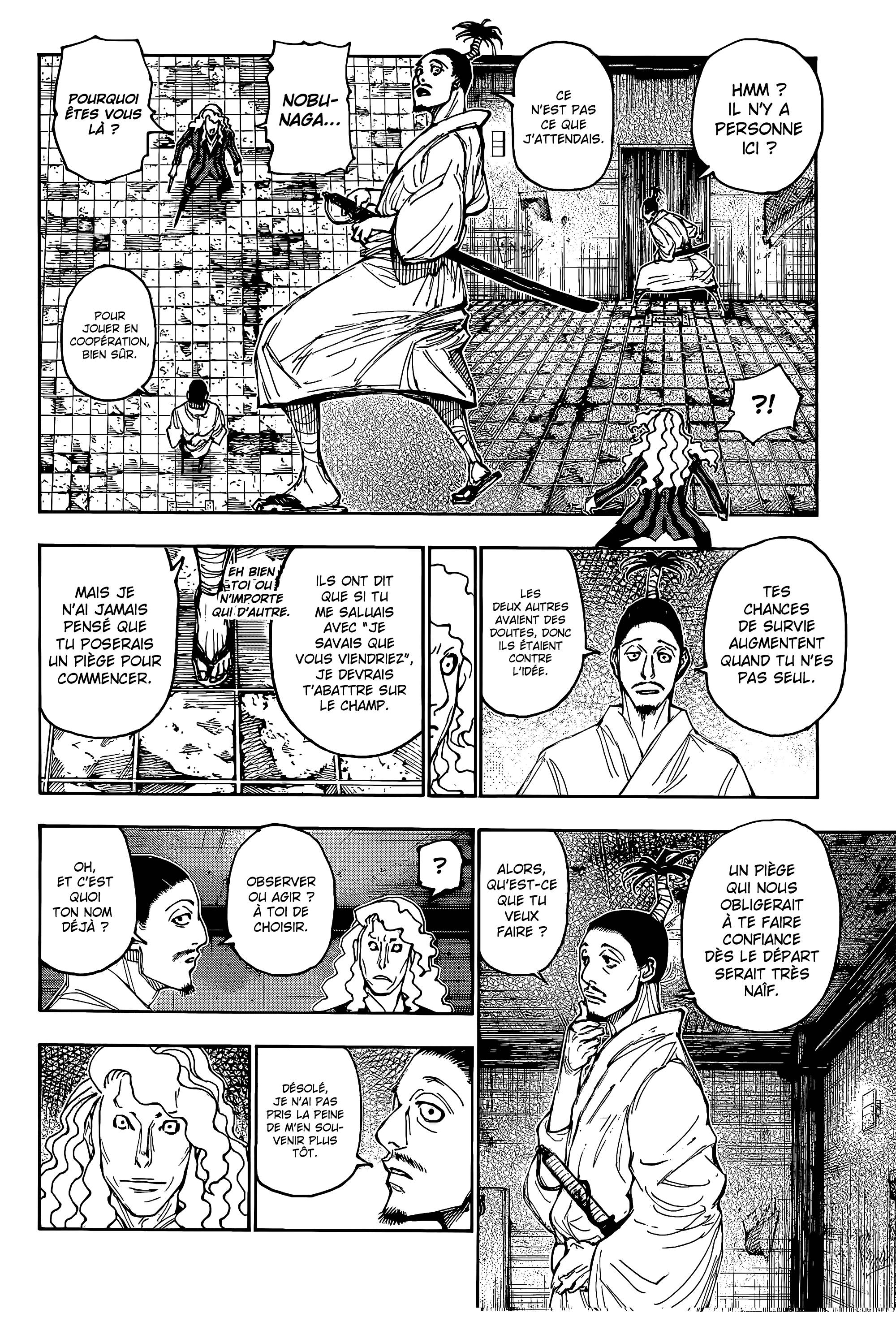 Lecture en ligne Hunter X Hunter 398 page 13