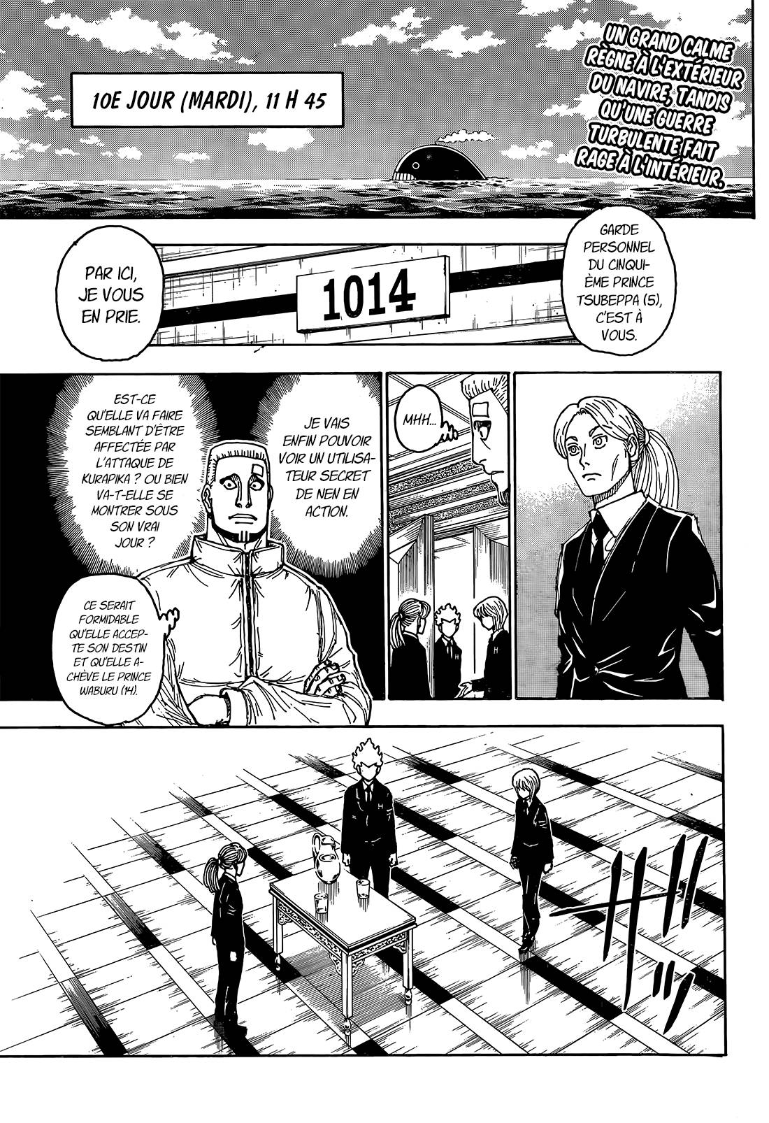 Lecture en ligne Hunter X Hunter 401 page 4