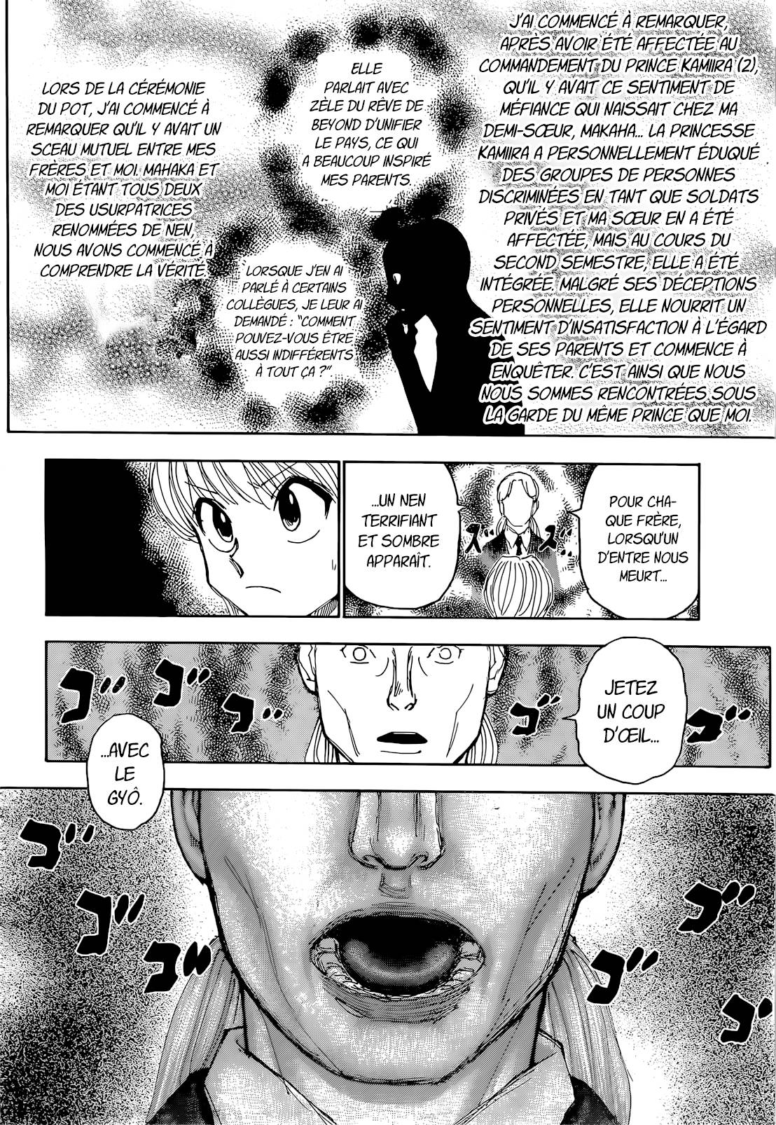 Lecture en ligne Hunter X Hunter 401 page 11