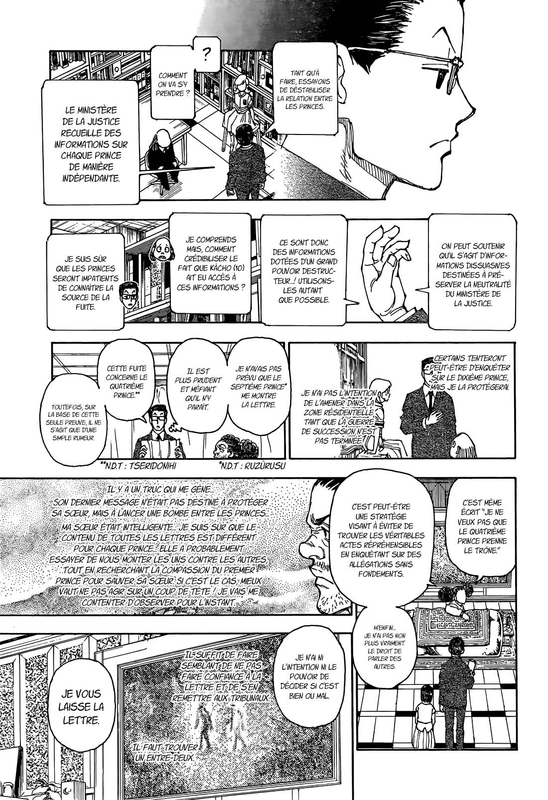 Lecture en ligne Hunter X Hunter 402 page 19