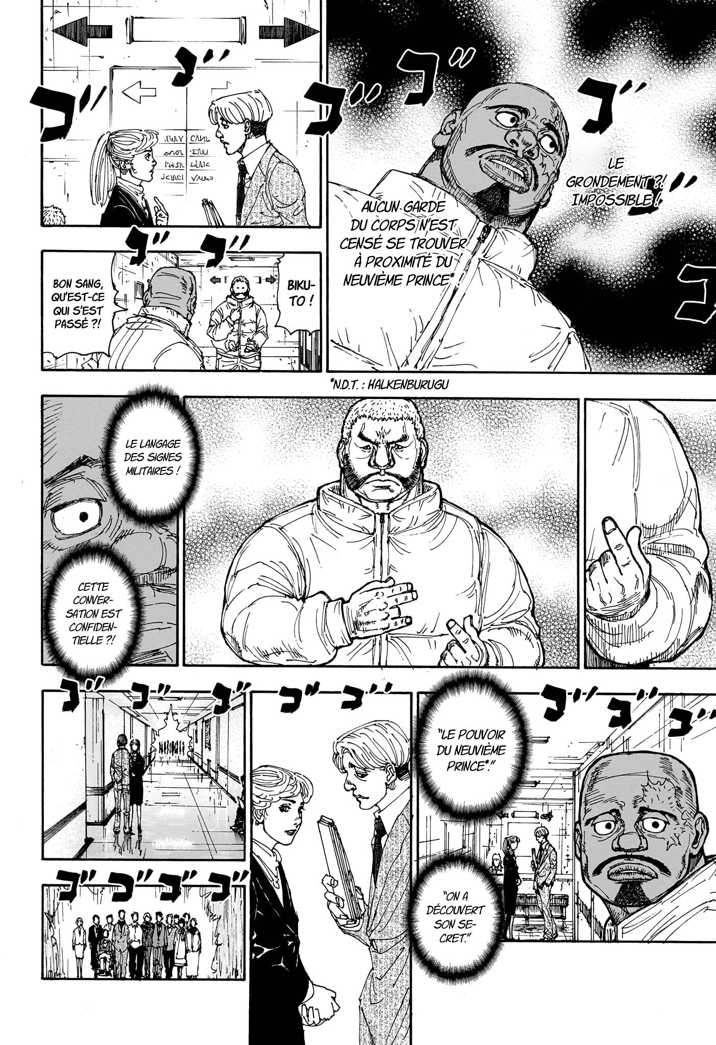 Lecture en ligne Hunter X Hunter 403 page 6