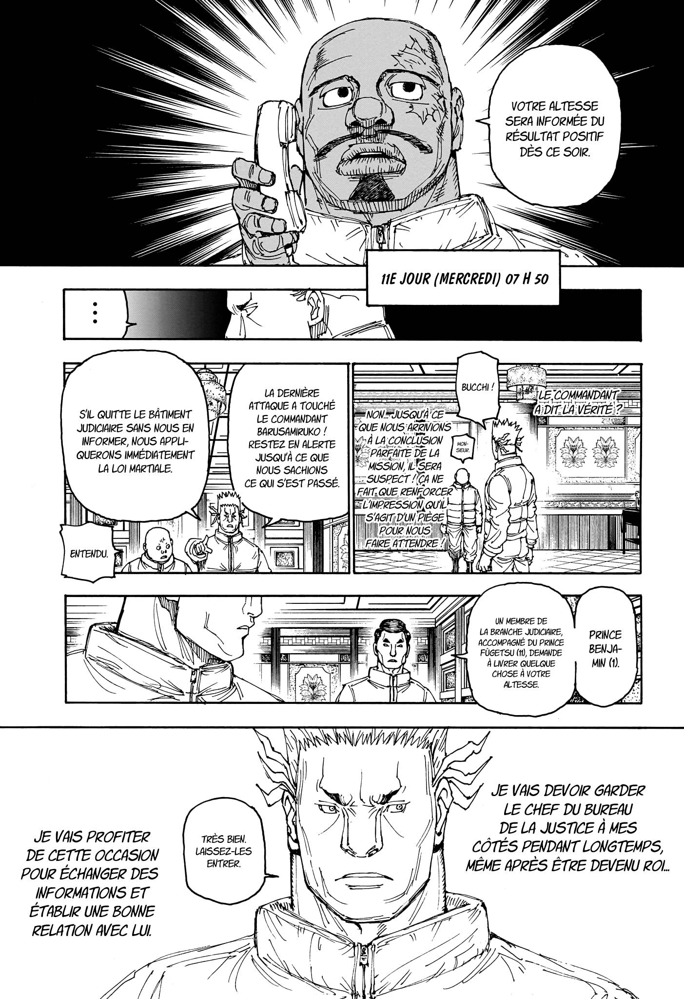 Lecture en ligne Hunter X Hunter 403 page 11