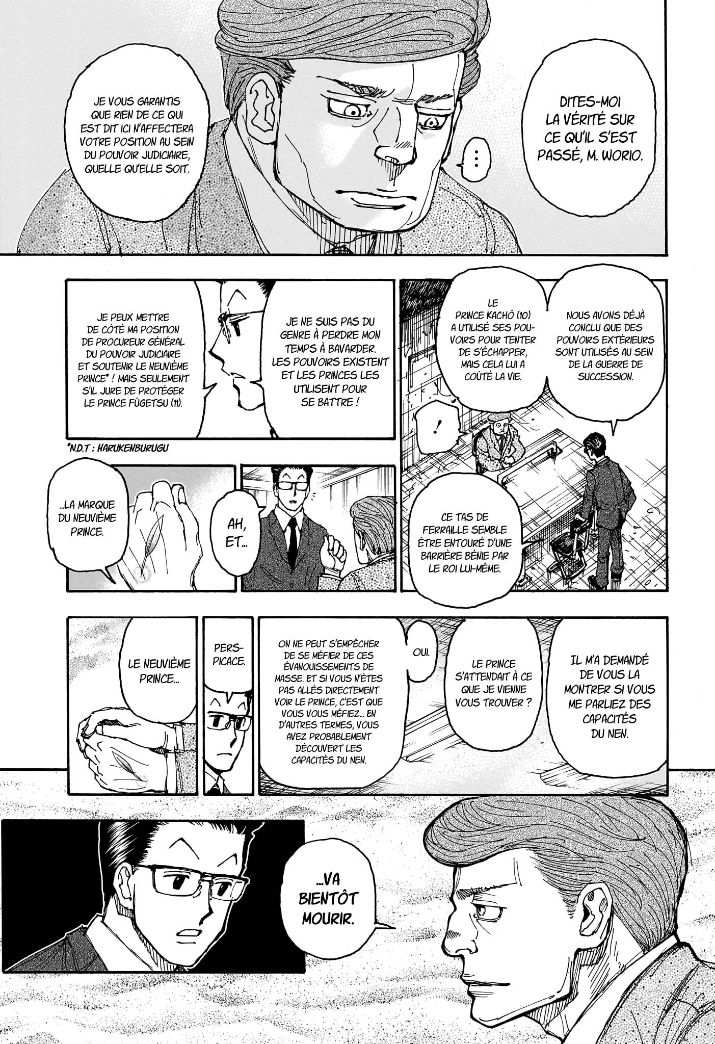 Lecture en ligne Hunter X Hunter 403 page 19