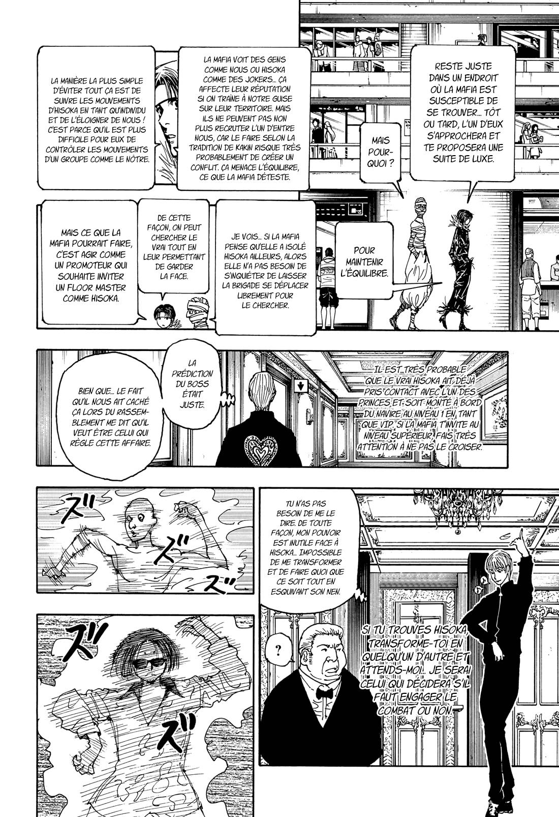 Lecture en ligne Hunter X Hunter 405 page 8