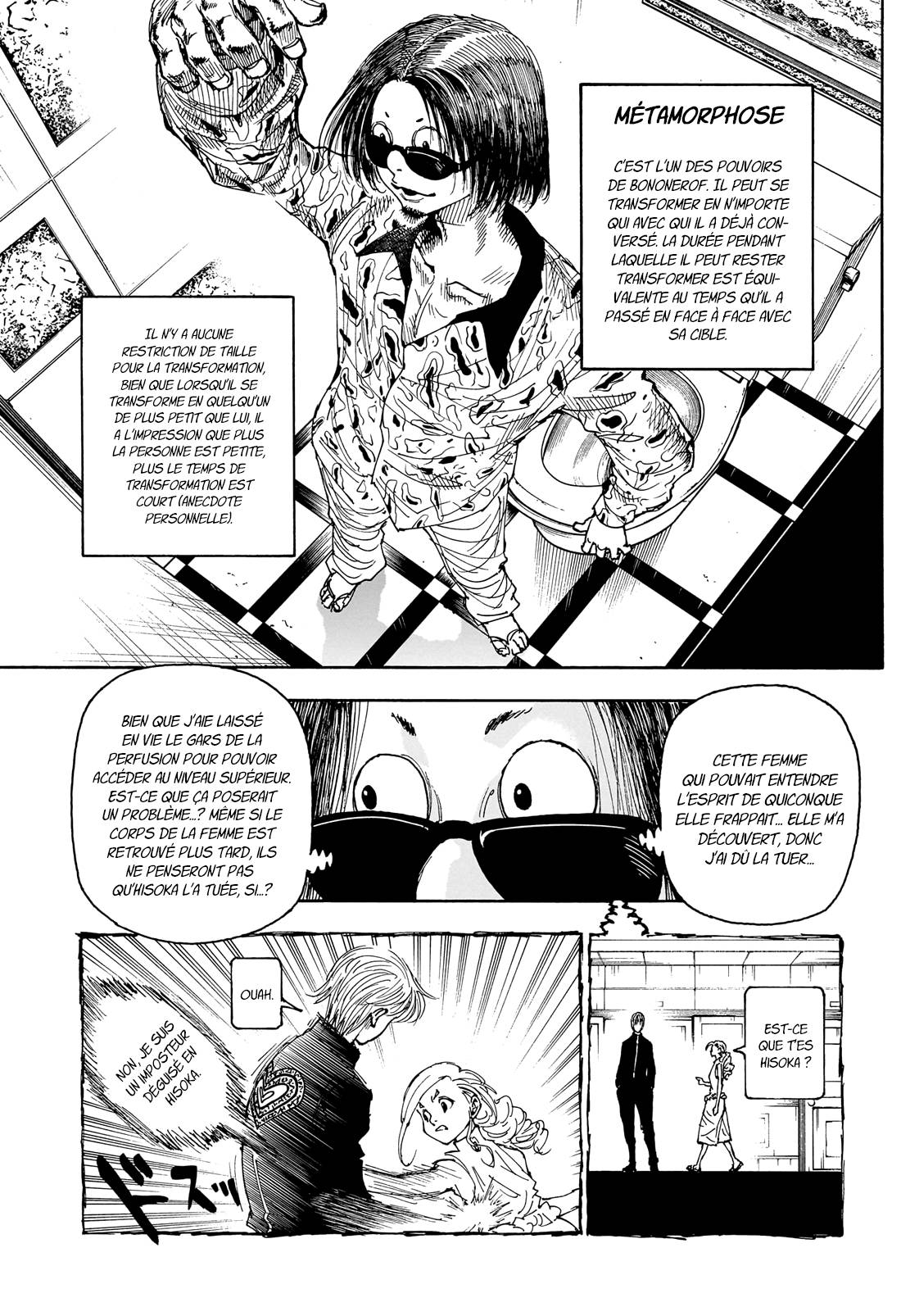 Lecture en ligne Hunter X Hunter 405 page 9