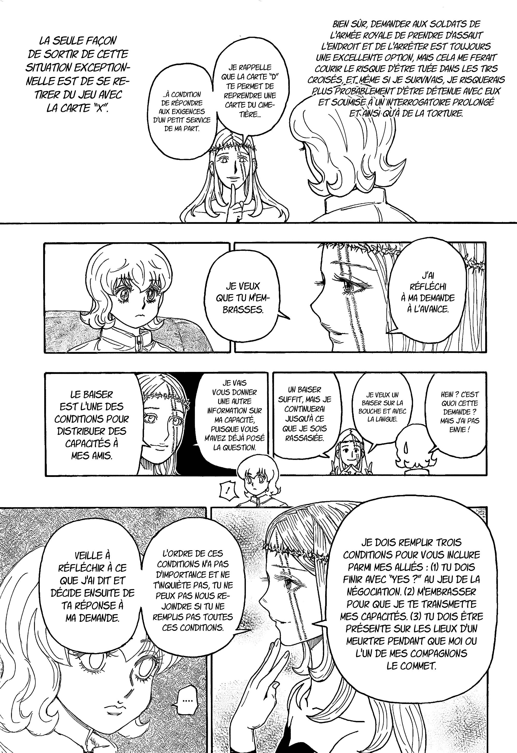 Lecture en ligne Hunter X Hunter 409 page 5
