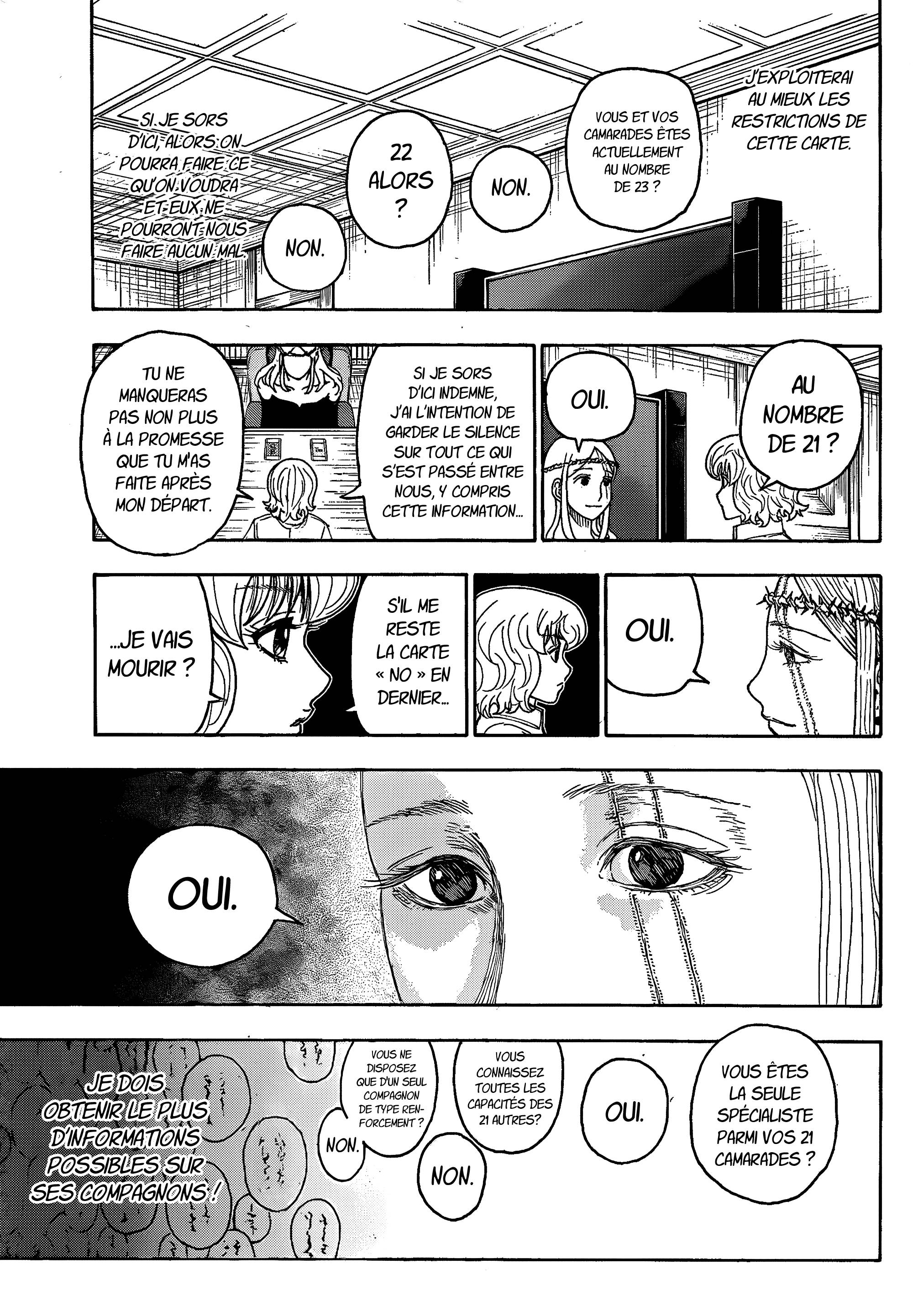 Lecture en ligne Hunter X Hunter 409 page 15