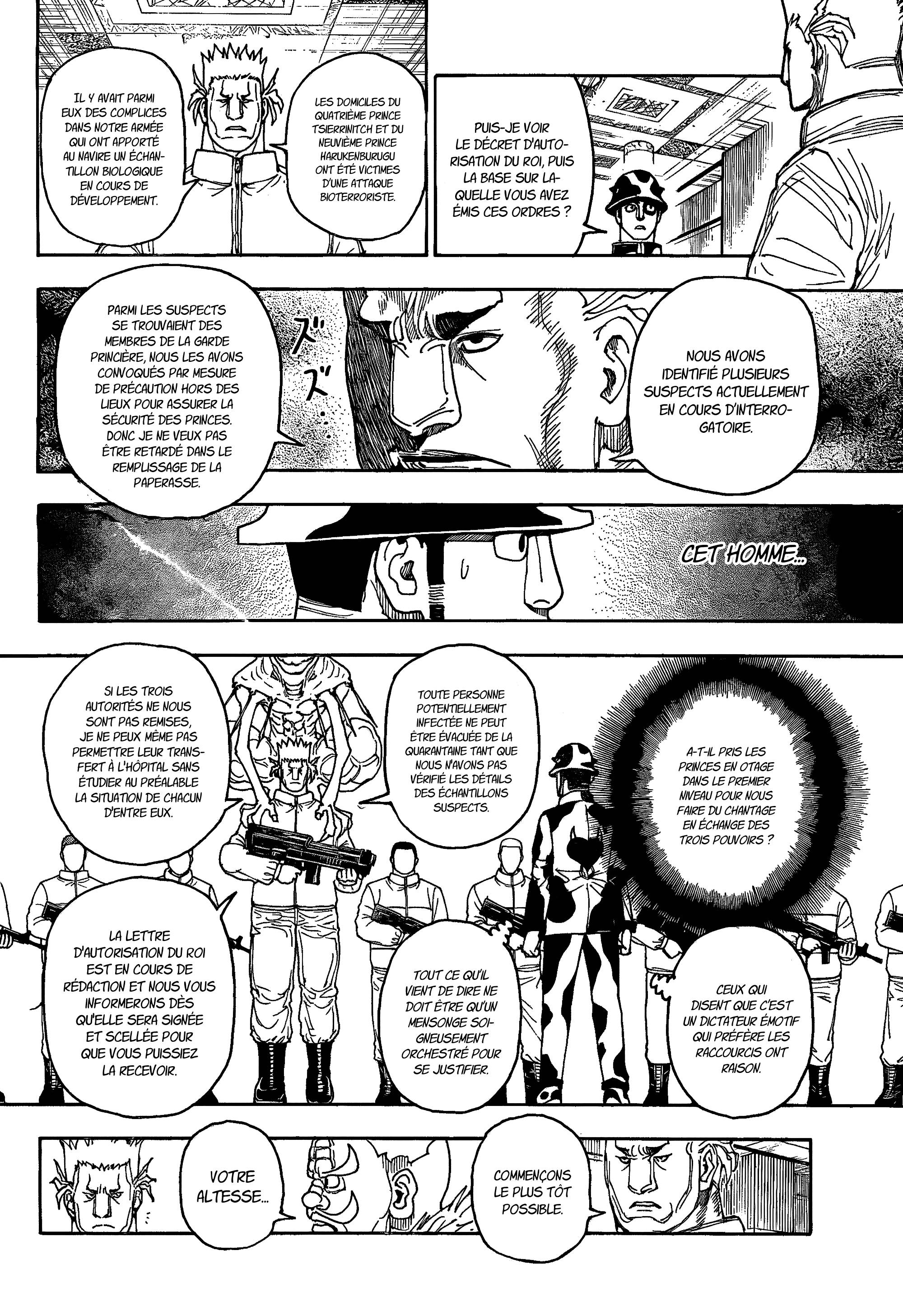 Lecture en ligne Hunter X Hunter 410 page 17